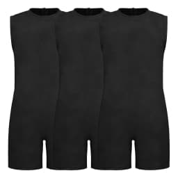 Children 3Pcs Anti-strip Adaptive Bodysuit Special Needs Clothing Short Sleeve Back Zipper Jumpsuit for Autism Sensory kids