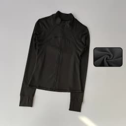 Yoga Suit Women's High-end Standing Collar Long Sleeved Sports Jacket Running Training Fitness Top Windproof Running Suit
