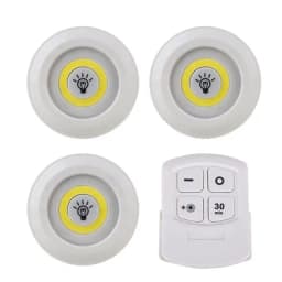 LED Light COB Under Cabinet Light Night Light Wireless Remote Control Dimmable Wardrobe Lamp 5W Super Bright Closet Lighting
