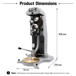 NIUPIKA Inside Ring Engraving Machine Manual Jewelry Engraver with Double Sided Lettering Dial Metal Plotter Tool for Rings SL81