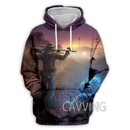 New Fashion Stalker Game 3D Printed Clothes Streetwear Men Hoodies Sweatshirt Fashion Hooded Long Sleeve Pullover Tops