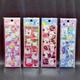 10 - 100PCS Cute Sparkle Polco Deco Sticker Pack - Korean Kawaii Glitter Sticker Seal for Toploaders, Polaroids & Photocard