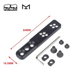 Tactical ARIS Series Surefire M300 M600 Offset Scout Mount Fit 20mm Ml-k Keymod SMR Rail Base for M600B M951 M620 Flashlight