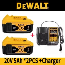 100% Genuine Dewalt 20V Battery, 60V 9Ah, 20V 6Ah Battery DCB609 DCB206 DCB606 DCB184 for Dewalt Power Tool Replacement Battery
