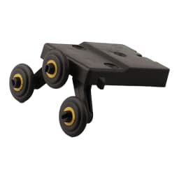 1Pc Sliding Door Pulley Core Upper Lower Wheel Core Old Wooden Door Roller Guide Kit Side Mounted Sliding Door Pulley Inner Core