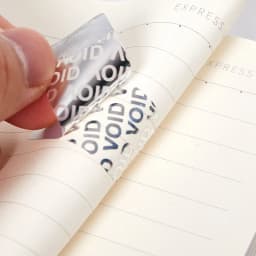 Warranty Protection Sticker 40*20mm Tamper Proof Void Label Stickers Disposable Security Seal Anti-counterfeiting Sticker