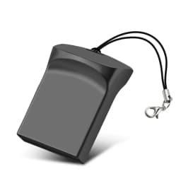 Mini Metal USB 2.0 Flash Drive 64GB Creative Business Gifts Memory Stick 32GB Pen Drive Silver Storage Devices Tiny U Pendrive