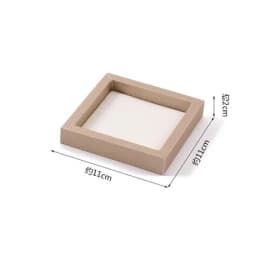 Champagne White Display Case Necklace Rack High-End Jade Jewelry Display Props Counter Display Crystal Exhibition Stand