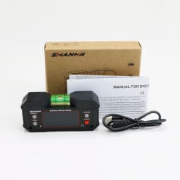 SHANHR Digital Angle Finder with Level Bubble Dual Axis Rechargable Digital Angle Gauge Magnetic Digital Level Box Protractor