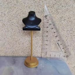 1:6 Doll Fashion Simulation Mini Earring/necklace Display Stand Set Dollhouse Furniture Decorative Toys Gift Accessories