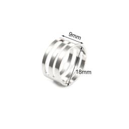 1Pc Stainless Steel Opening Jump Ring 18mm Round Circle Bead Plier Closed Finger Jewelry Tools for DIY Jewelry Making Tool