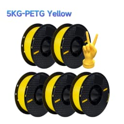 5KG PETG Plastics 3D Printer Filament 1.75mm Plastic Material Black White Color PETG 3D Filament Consumables for KP3S Pro S1