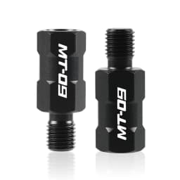 For Yamaha MT07 MT09 TRACER GT MT 09 SP MT-07 MT-09 2014-2024 Scooter Motorcycle Rear Mirror Adapters 10MM 8MM Clockwise Screws