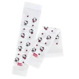 A Pair Hello Kitty Ultra-Thin Seamless Ice Sleeve Tattoo Design SunscreenUV ProtectionCuff Unisex Material Resistant Accessories
