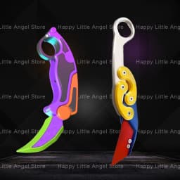 Claw Knife Toy 3D Printed Gravity Radish Claw Knife Retractable Toy Funny Stress Relief Decompression Toys Gift for Teens