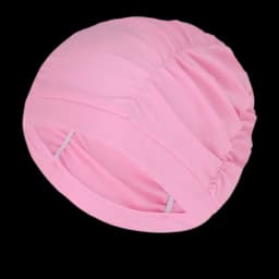 New Solid Color Long Hair Women Men Swim Pool Seaside Water Sports Elastic Pleated Nylon Fabric Bathing Swimming Caps Hat Turban