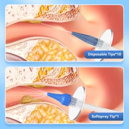 Ear Wax Removal Manual Ear Cleaner Water Earwax Removal Kit Ear Irrigation Flushing System Ear Cleaning Kit Safe and Effective
