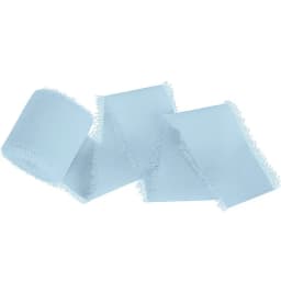 5 Meters Hand Torn Edge Chiffon Ribbon Wedding Hold Flower Tassel Ribbon Bow Decoration Snow Silk Fabric Strip