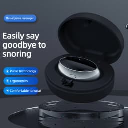 Anti-Snore Device with Dual-Pulse Stimulation - Sleep Apnea Relief, Snore Reduction, Muscle Trainer for Silent Night