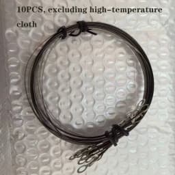 Replacement Heating Wires for Sealing Machine 10Pcs Heat Sealer Wire Strip Impulse Heat Sealer Parts 200/300/400/500mm