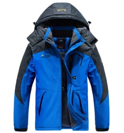 Men Thick Windproof Waterproof Jackets Men's Wool Liner Snow Ski Hooded Coats Male Parka Plus Size Winter Jacket