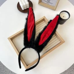 Oversized Rabbit Ears Headband Plush Beast Ears Hair Accessories Rabbit Girl Dress Up Headband Cute Headgear