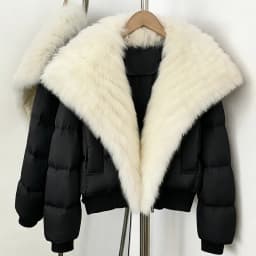 OFTBUY New Winter Clothing Female Duck Down Jacket Women Natural Fur Coat Short Warm Fashion Casual Fur Collar Puffer Outerwear