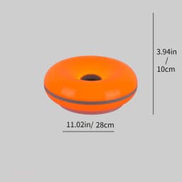 USB Plug Doughnut Table Lamp Bedroom Bedside Ambient Light Bauhaus Living Room Dining Room Decorative Light(Not Glass)
