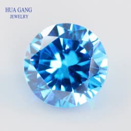 5A Qaulity 1.0~3.0mm Various 20 Colors Loose Cubic Zirconia Stones Round Brilliant Cut Loose CZ Synthetic Gem For Woman Jewelry