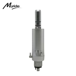 Myricko Style Dental Slow Low Speed External Single Water Spray Contra Angle Straight Air Motor Handpiece 4 Holes Rotation