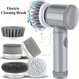 Multi-functional Electric Cleaning Brush for Kitchen and Bathroom - Wireless Handheld Power Scrubber for Dishes, Pots, and Pans