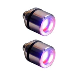 Crystal Key Chain LED Light Keychain Luminated Keyring Pendant DIY Resin Epoxy Accessories