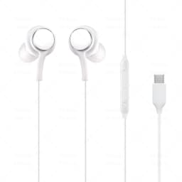 Original Type C Wired Earphone For Samsung Galaxy S25 S24 S23 S21 S22 Ultra Plus 3.5mm Headphones A54 A34 A53 A53 Laptop Earbuds