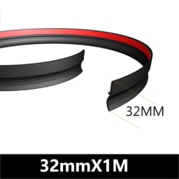 1m Car Rubber Sealing Strip Auto Trunk Lid Gap Seal Strip for Suv Hatchback Upper Edge Automotive Dustproof Sealant Accessories