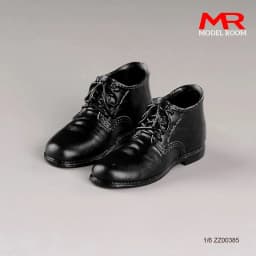 1/6 Male Leather Shoes Model Black Brown High Upper Boots Fit 12" Detachable Feet Action Figure Body Doll
