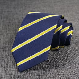 New Men's Tie Classic Stripes Striped 8cm Jacquard Necktie Accessories Daily Wear Cravat Wedding Business Party Gift