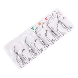5pcs/pack Dental Ultrasonic Scaler Tips Periodontics Endodontics Endo Perio Scaling Tips For EMS Woodpecker Dentist Instruments