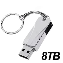 2026 Metal Flash Drive USB 3.0 High Speed Transfer Portable Waterproof U Disk 512GB OTG Pen Drive For Phone Computer Car