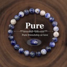 JD Natural Stone Jasper Quartz Beaded Wealth Lucky Bracelets for Women Men Classic Simple Stretch Bangles Yoga Healing Gifts