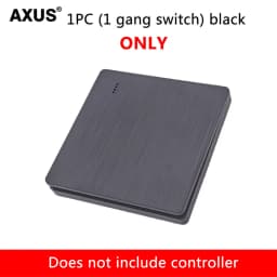 1 2 3 Channel Button 86 Type Wall Panel RF 433Mhz Remote Controller for RF433 Smart Switch RF433 for Home Led Light Lamp Fan