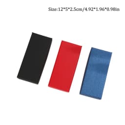 Rectangle Jewelry Black Gift Boxes for Necklace Earrings Bracelets Keychain Accept Dropshipping size 12 * 5 * 2.5cm