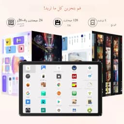 10 Inch Android 15 Tablet 8 Core Tablets 24(4+20)GB+128GB 1TB Expansion WiFi6 5MP+8MP Stylus Keyboard Mouse Headphone PC PAD Set