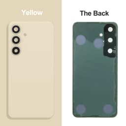 For Samsung S24 S 24 SM-S921B S921U 5G Battery Back Cover Rear Door Glass Panel Housing Case Replacement Parts And Camera Lens