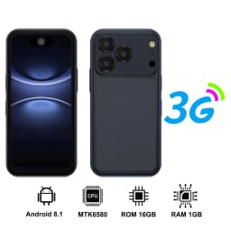 SERVO Mini Android Smartphone 3.75" HD Display 3G Dual SIM Face Unlock GPS Play Store Camera Unlocked Pocket Tiny Mobile Phone