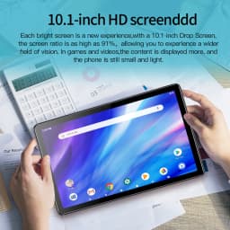 New 4G Pad Global Version 10.1 Inch Android Tablets with Octa Core Processor 8GB RAM 256GB ROM Dual SIM 4G LTE 5G WiFi Tablet PC