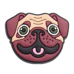 New Arrival 1pcs PVC Cute Cartoon Shoe Charms Fit Wristbands Kawaii Animal Dog Mom Bone Hole Slipper Decoration Shoe Accessories