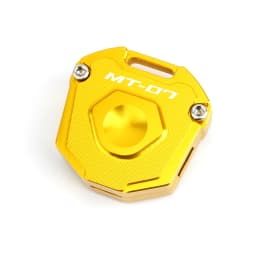 CNC Key Cover Case Shell Protection & Embroidery Keyring Keychain Key Chain Motorcycle Accessories For Yamaha MT07 MT-07 MT 07