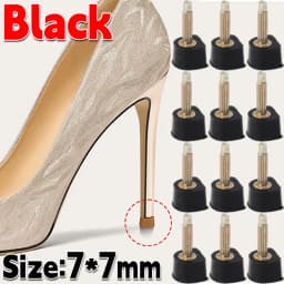 10pcs Heel Repair Tips Pins Shoes Tips Taps Dowel Lifts Replacement Shoe Repair Heel Stoppers Protectors Shoe Accessories