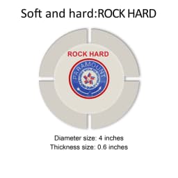 4" inch Wool Felt Buffing Polishing Wheel Grinding Round Wheel Rotary Tool American Cypress Wheel Flying Saucer Jewelry Polish