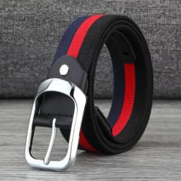3.5cm Men's Fabric Canvas Webbing Man Belt for student Designer Men Leisure Trousers Belt for Jeans Belts Male Waist Belts
